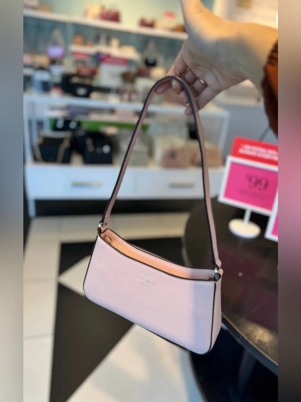 Kate Spade New York Julia small shoulder bag in Rose Smoke NWT